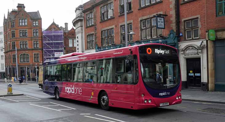 Trent Barton Volvo B7RLE Wright 727 rapidone